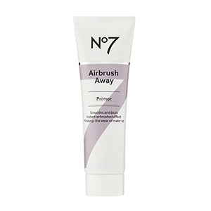 No7 Airbrush Away Primer - Hydrating Face Primer for Fine Lines And Wrinkles - Makeup Primer with Hyaluronic Acid - Foundation Base Primer for a Flawless Makeup Finish (30ml)