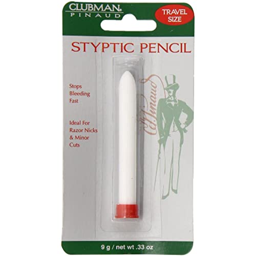 Clubman Styptic Pencil Travel Size - 0.25 oz, Pack of 2