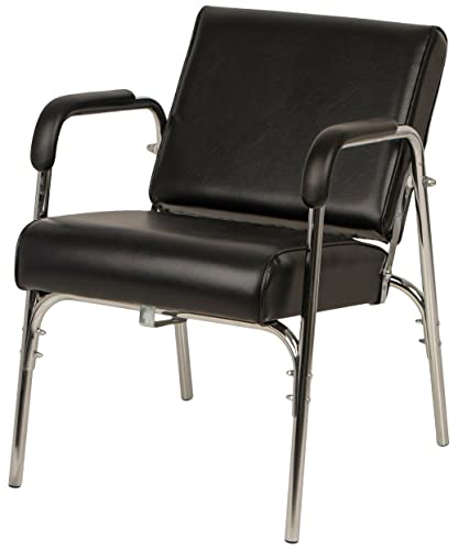 Buy-Rite Salon & Spa Equipment Kate Auto Reclining Shampoo Chair - Portable Salon Chair with Auto-Recline Seat Back, Heavy Duty Chrome Arms and Extra Thick Seat, SY-92272