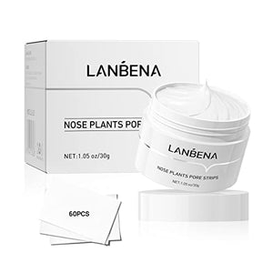 LANBENA Puntos Negros, Blackhead Mask Pore Strips Blackhead Remover Mask Peel off Mask Facial Pore Cleanser Purifying Face Mask Nose strips Visit the Store