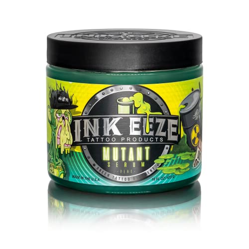 INKEEZE Mutant Serum Green Tattoo Ointment Limited Edition Bored Ape Yacht Club NFT, Made in USA, 16oz
