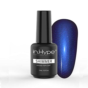 IN.HYPE Gel Top Coat UV/LED Cured Pearl - Bllue