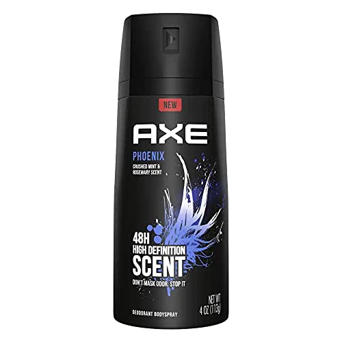 AXE Body Spray for Men, Phoenix 4 oz (Pack of 6)