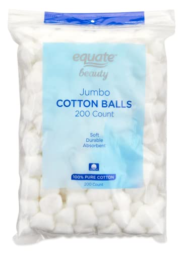Beauty Jumbo Cotton Balls, 200 Count