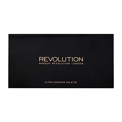 Makeup Revolution Ultra Contour Palette, Makeup Palette Includes Highlighters & Contour Shades, Adds Definition & Sculpts Features, Vegan, 13g