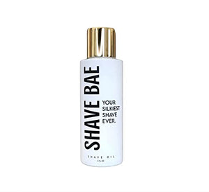 SHAVE BAE shaving oil - NO BUMPS, NO RAZOR BURN, NO REDNESS, OR IRRITATION | SILKY SMOOTH SHAVE | BEST SHAVE EVER | HYDRATING | NONTOXIC | BEARD SHAVE | BIKINI SHAVE | ditch shaving cream