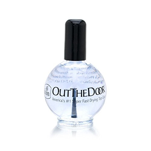 INM Out The Door Super Fast Drying Top Coat 3.6 Ounces (Refill) | NO Brush Included
