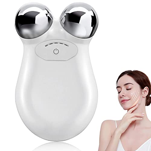 Microcurrent Facial Device-USB Rechargeable Face Massager/Face Sculpting Tool/Face Lift Device, Anti Aging, Skin Tightening & Rejuvenation