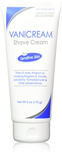 Vanicream Shave Cream for Sensitive Skin 6 Oz 2 Pack