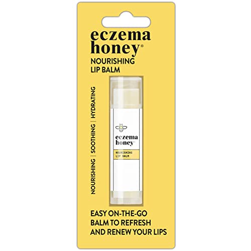 ECZEMA HONEY Nourishing Lip Balm - Natural Repair for Dry Cracked Lips - Moisturizing Chapstick & Lip Mask Treatment (1 Ct)