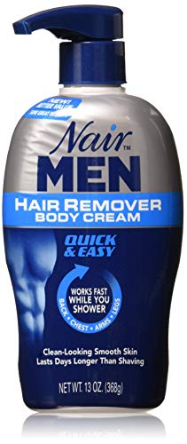 Nair For Men Hair Removal Body Cream, 13 Fl Oz (Pack of 3)