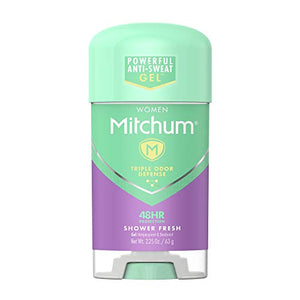 Mitchum Advanced Women Gel Anti-Perspirant & Deodorant, Shower Fresh 2.25 oz (Pack of 2)
