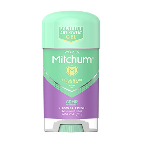 Mitchum Advanced Women Gel Anti-Perspirant & Deodorant, Shower Fresh 2.25 oz (Pack of 2)