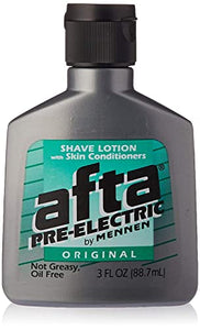 Afta Pre-Electric Shave Lotion With Skin Conditioners Original 3 oz (Pack of 10)