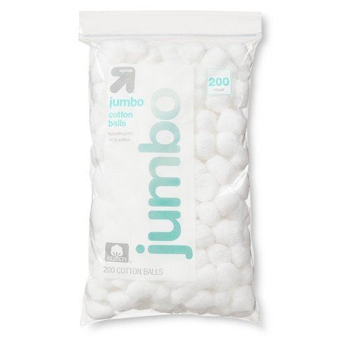 Jumbo Cotton Balls - 200 ct - up up TRG