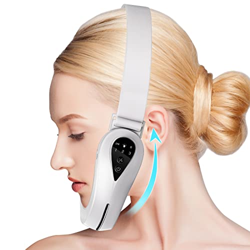 Double Chin Eliminator Machine, Electric Face Lift Device Double Chin Lift Machine 4 Modes, Lifting Saggy Skin Shaping Double Chin