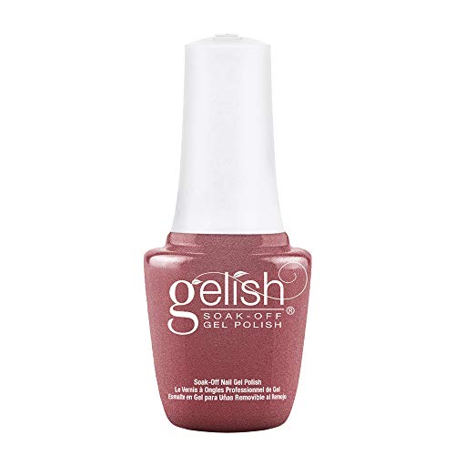 Gelish MINI Tex'as Me Later Soak-Off Gel Polish, Pink Gel Nail Polish, Pink Nail Colors, 0.3 oz.