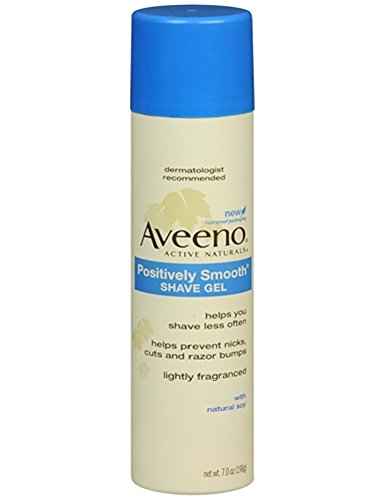 Aveeno Positively Smooth Moisturizing Shave Gel, 7 oz.