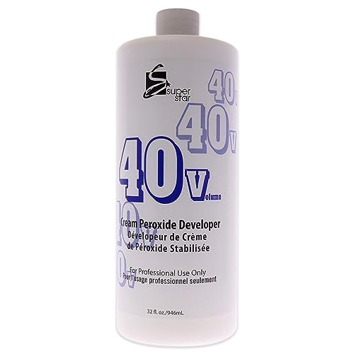 Super Star Cream Peroxide Developer 40 Volume - 32 Oz