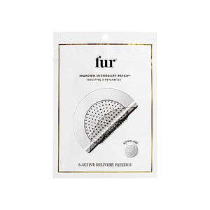 Fur Ingrown Microdart Patches - Ingrown Hair Care, Quickly and Effectively Clear Up Ingrown Hair Bumps - 6 Pack