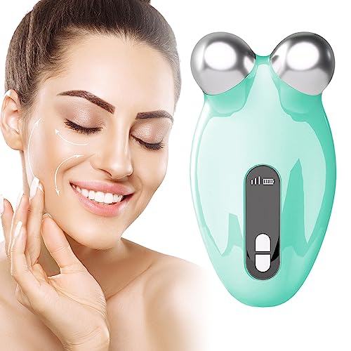 Microcurrent Facial Device, Upgrade Face Neck Massager for Anti Aging and Wrinkles, Intelligent Double Chin Eliminator, Instant Skin Rejuvenation