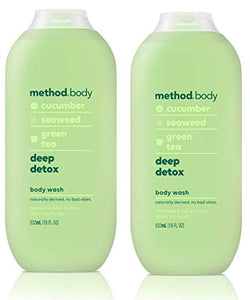 Method Body Wash, Deep Detox, 18oz (2 pack)