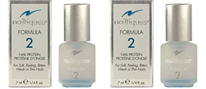 Nailtiques Formula 2 Nail Growth Formula Treatments, 0.25 Ounce (Set of 2)