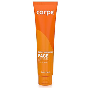 Carpe - Helps Keep Your Face, Forehead, and Scalp Dry - Sweat Absorbing Gelled Lotion - Plus Oily Face Control - With Silica Microspheres and Jojoba Esters