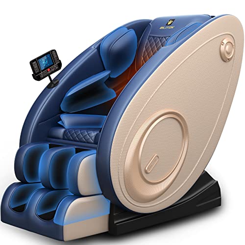 Massage Chair Blue-Tooth Connection and Speaker, Recliner with Zero Gravity with Full Body Air Pressure, Easy to Use at Home and in The Office