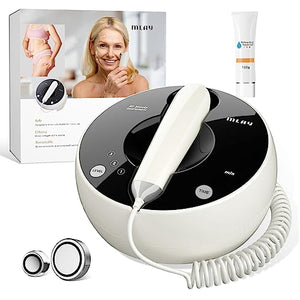 RF Beauty Device | Home RF Lifting | Wrinkle Removal | Anti Aging | Skin Care - Increase Collagen & Absorption - MLAY Professional Radio Frequency Skin Tightening for Face and Body - Salon Effects