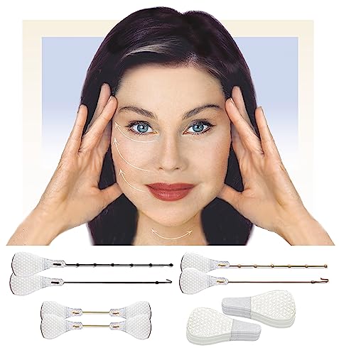 Secret Lift - 40 Piece Instant Face, Neck and Eye Lift Kit Invisible Lifting Tapes and Bands