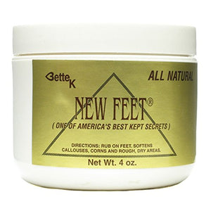 Bette K's New Feet Bette K's 4 oz Cream