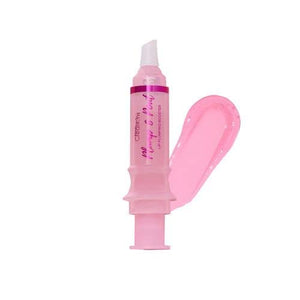 Beauty Creations Plump & Pout Pink Lemonade Lip Plumping Booster Lip Gloss Syringe