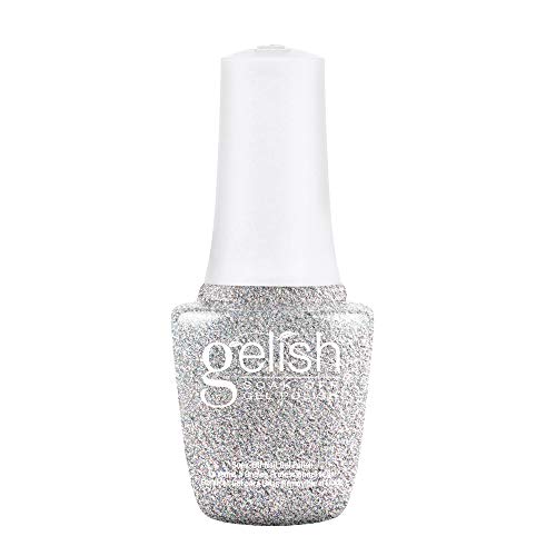 Gelish MINI Fame Game Soak-Off Gel Polish, Sparkly Gel Nail Polish, Sparkly Nail Colors, 0.3 oz.