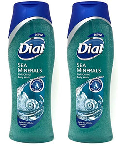 Dial Skin Therapy Enriching Body Wash, Sea Minerals 16 oz (Pack of 2)