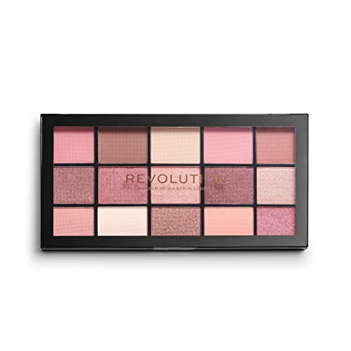 Makeup Revolution Reloaded Palette, Makeup Eyeshadow Palette, Includes 15 Shades, Lasts All Day Long, Vegan & Cruelty Free, Provocative, 16.5g