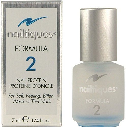 Nailtiques Formula 2 Nail Growth Formula Treatments, 0.25 Ounce by Nailtiques