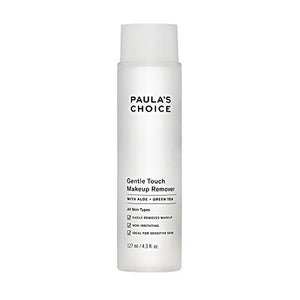 Paula's Choice Gentle Touch Oil Free Waterproof Makeup Remover, Aloe & Green Tea, Non-Irritating, 4.3 Ounce