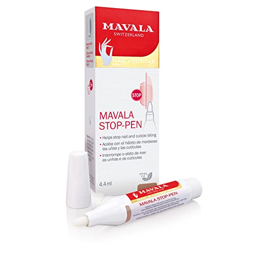 Mavala Stop Deterrent Nail Serum Treatment Pen | Nail Care and Cuticle Care to Help Stop Putting Fingers In Your Mouth | For Ages 3+ | 0.15 fl oz - 1 Pen