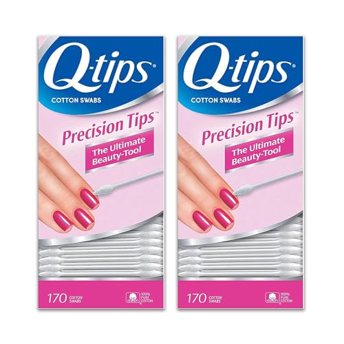Cotton Swabs, Precision Tips, 170 count - (pack of 2)