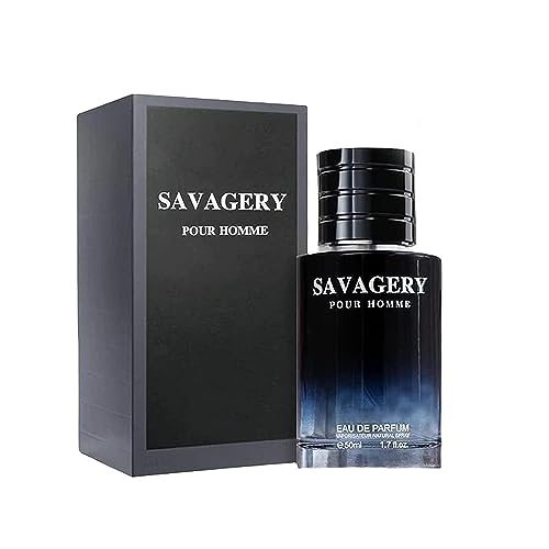 Vasotsm Savagery Men's Eau de Parfum, L_ure Her Pheromone Perfume, Savagery Cologne, Long Lasting Fresh Warm Sunny Scent (1 pc 50ml)