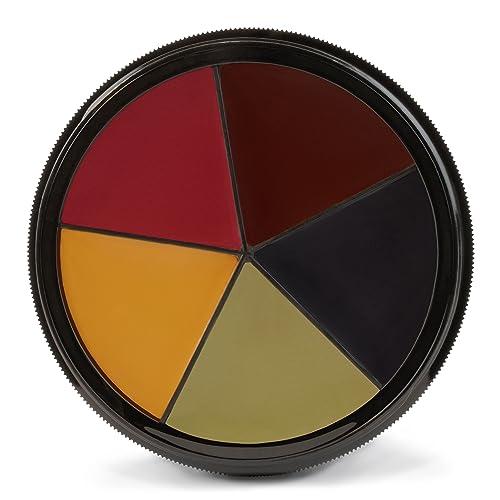 Mehron Makeup 5 Color Bruise Wheel for Special Effects| Movies| Halloween
