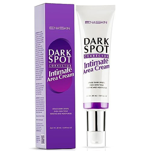 Enaskin Dark Spot Remover For Body: Intimate Dark Spot Corrector Cream Perfect for Chest,Underarm,Inner Thighs,Bikini Area also Face,Elbows,Knees- Melasma,Sun Spot,Age Spot Remover (2 FL.OZ)