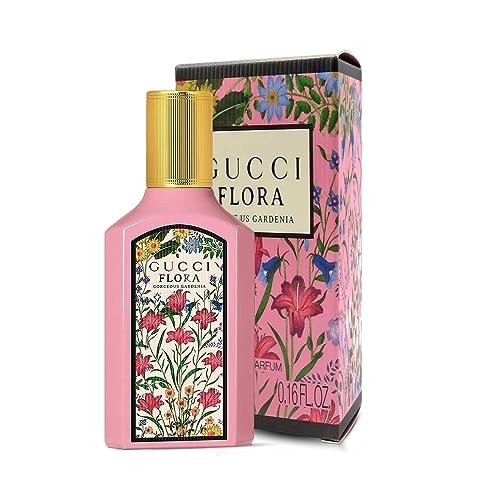 Gucci Flora Gorgeous Gardenia Eau De Parfum ~ Mini Splash Top 0.16 Fl Oz
