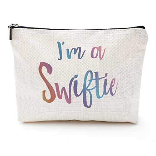 I'm a Swiftie Makeup Bag Swiftie Cosmetic Bag Taylor Team-Swift TS Fans Gift Music Lover Merchandise…