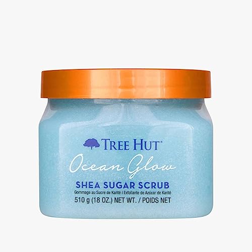 Tree Hut Ocean Glow Hydrating Shea Sugar Scrub - Replenish & Renew - 18 ounces