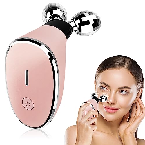BAOLYDA Microcurrent Facial Device, Face Massager for Instant Face Lift, Skin Tightening, Microcurrent Facial Massager Roller, Face Sculpting, Anti Aging Tool, Gifts for Women