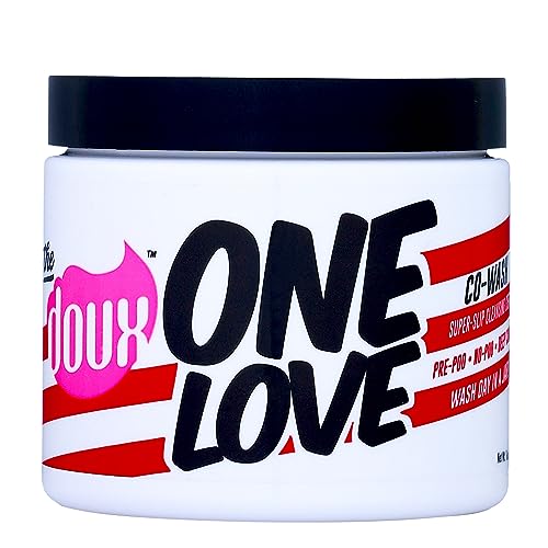 The Doux One Love Co-Wash, Hydrating Co-Wash to Cleanse and Condition Hair, Hair Detangler, Suitable for All Curl Types