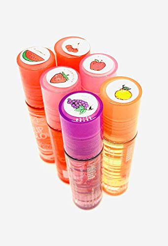 Lip Glow Kissing Fruit Gloss Six Pieces