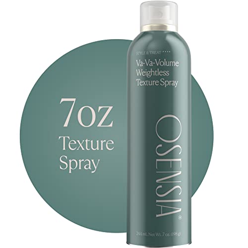 Osensia Dry Texture Spray for Hair - Dry Weightless Hair Volume and Texture Spray - Texturizing Spray - Sulfate and Cruelty Free 244ml (7oz)